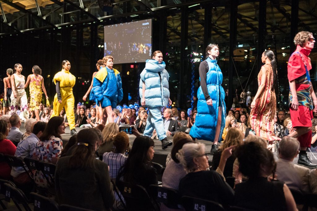 A Golden Year VCU Fashion show shimmers On The Cabell Screen