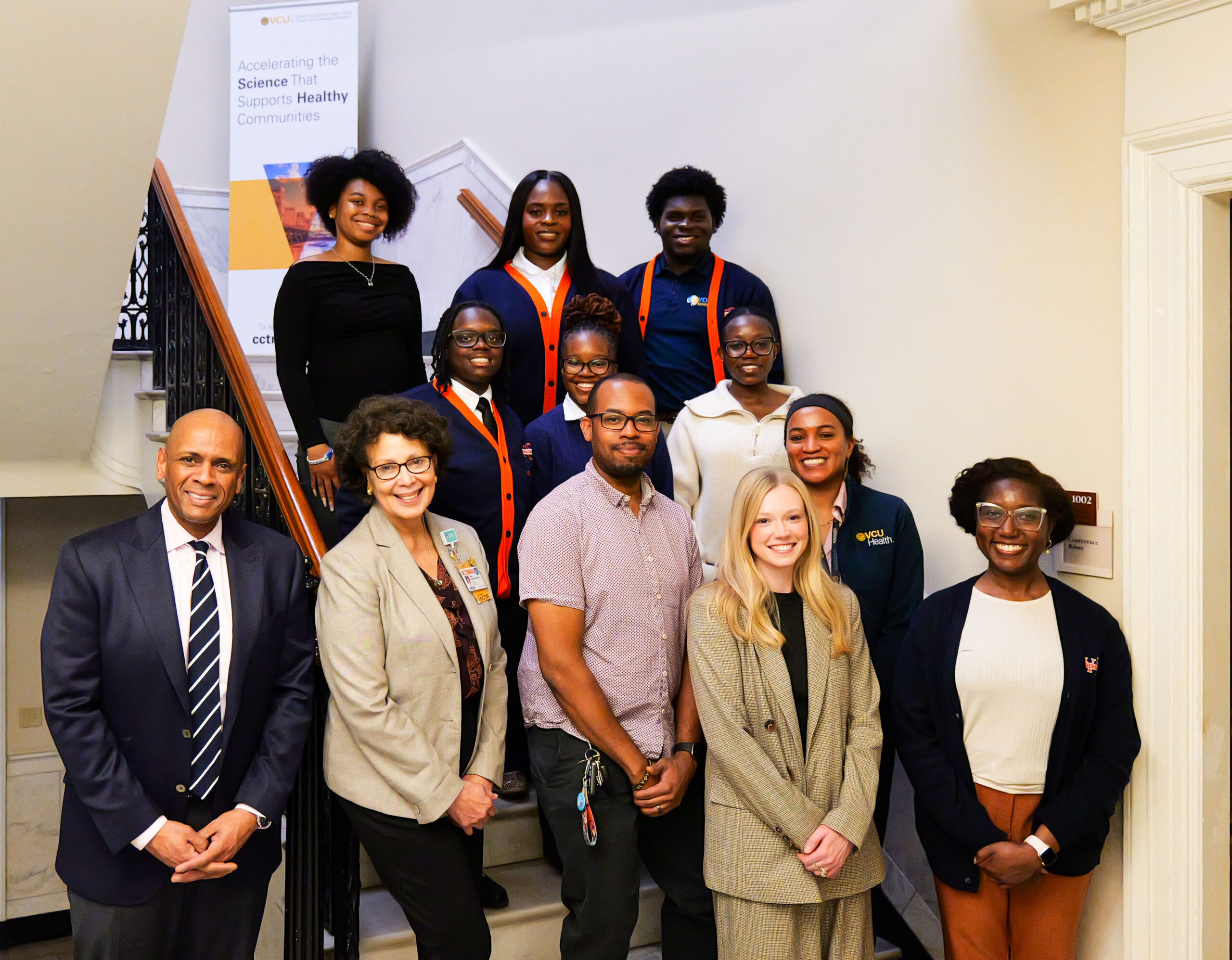 Virginia State University Troyal Medical Scholars visit The Wright Center on March 27, 2026 for a mentorship day.