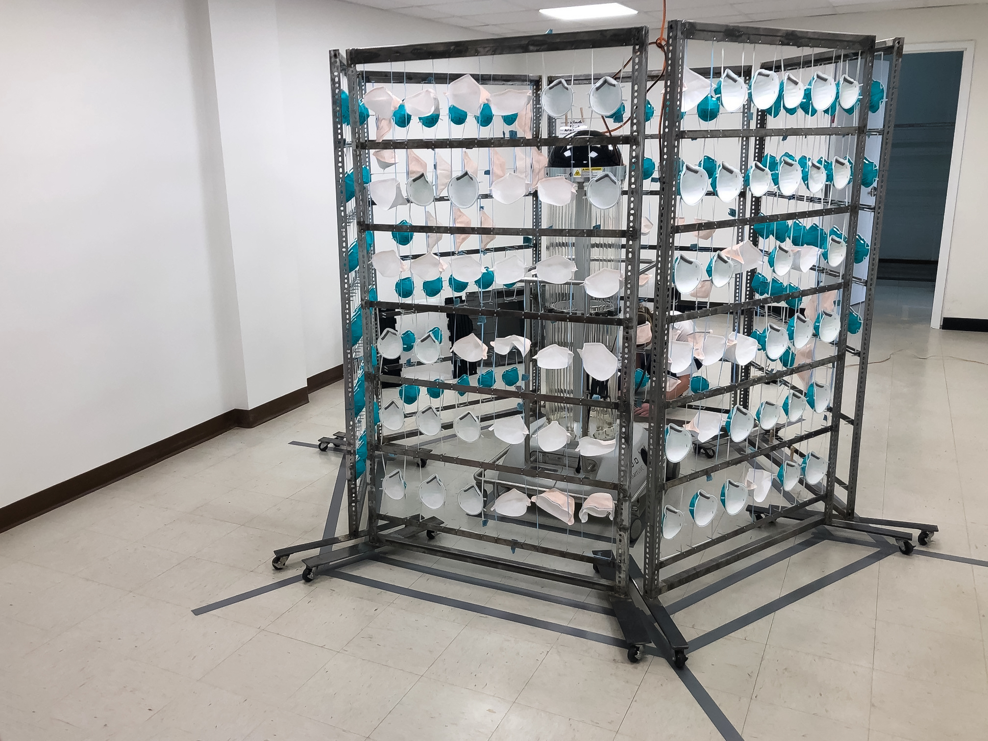 VCU Health’s innovative decontamination process mitigates N95 mask shortage in hospitals