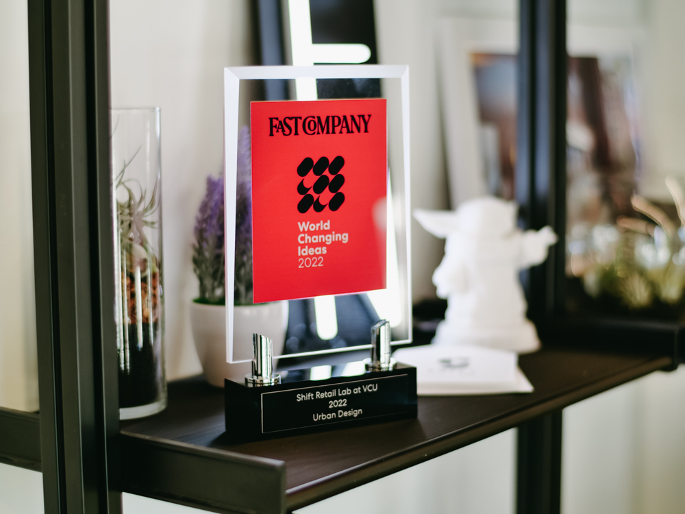 fast company award for Shift Retail Lab