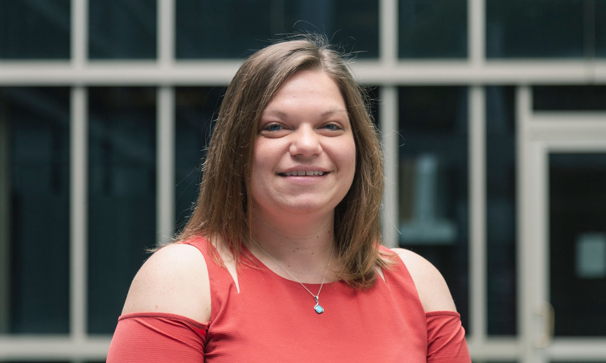 Jennifer Puetzer, Ph.D., assistant professor in the Department of Biomedical Engineering