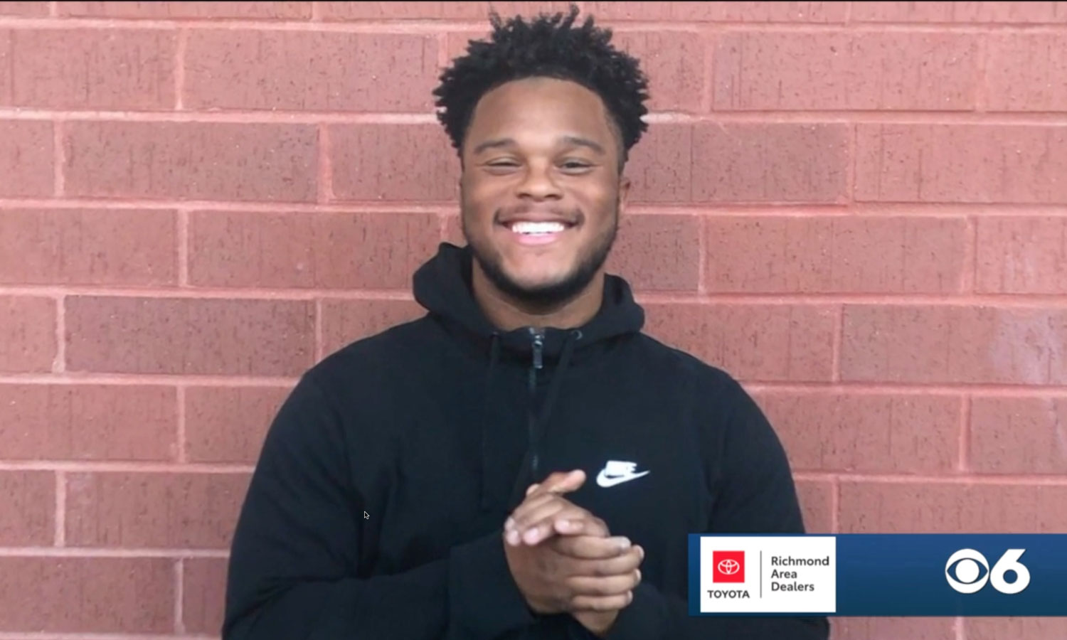 Biomedical engineering student Juan-Mickel Jones.