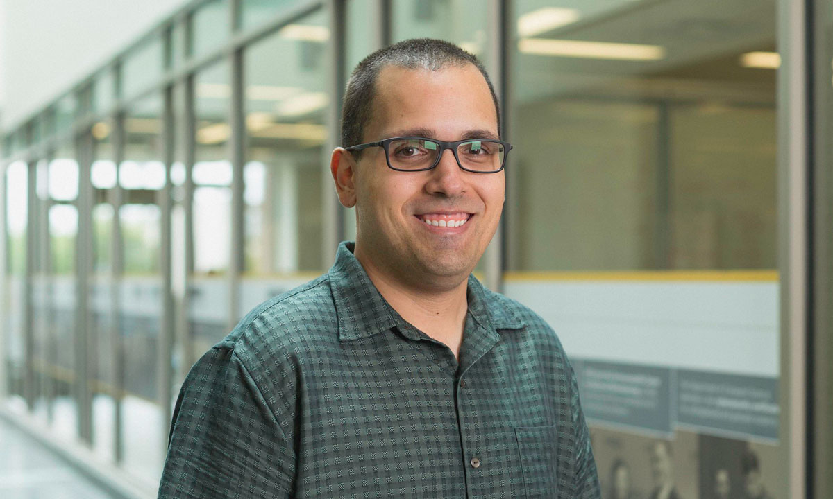 Michael Friedman, Ph.D., postdoctoral fellow in the Department of Biomedical Engineering