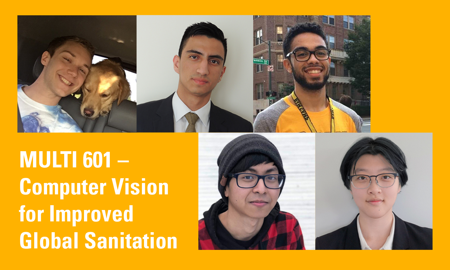 Joseph Allen, Andres Escamilla, Devin Sivick, Brandon Sun and Kimberly Yu