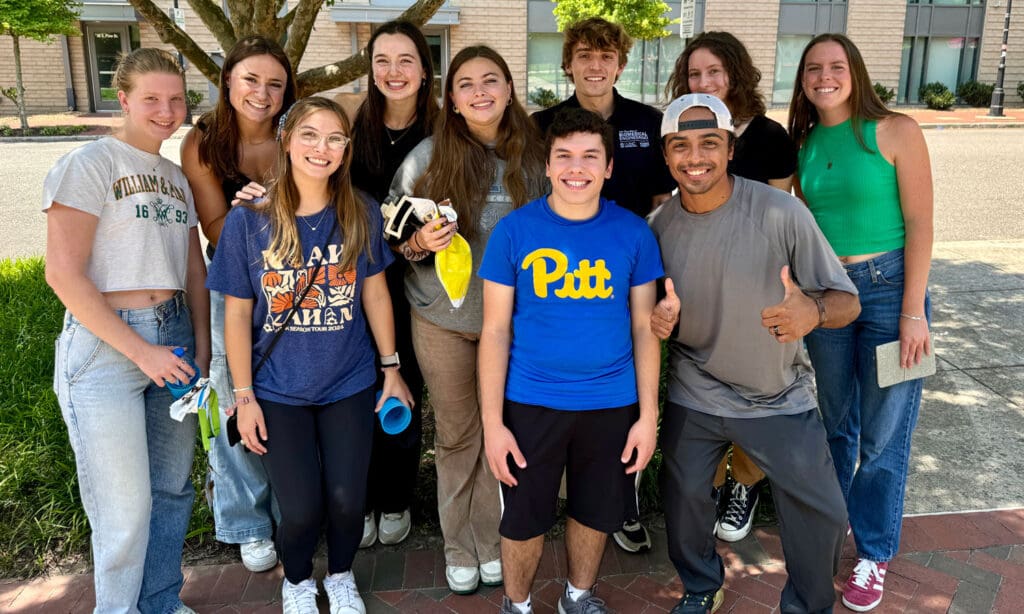 Between school activities mechanobiology REU students enjoyed social events, like an ice cream social to beat the summer heat.