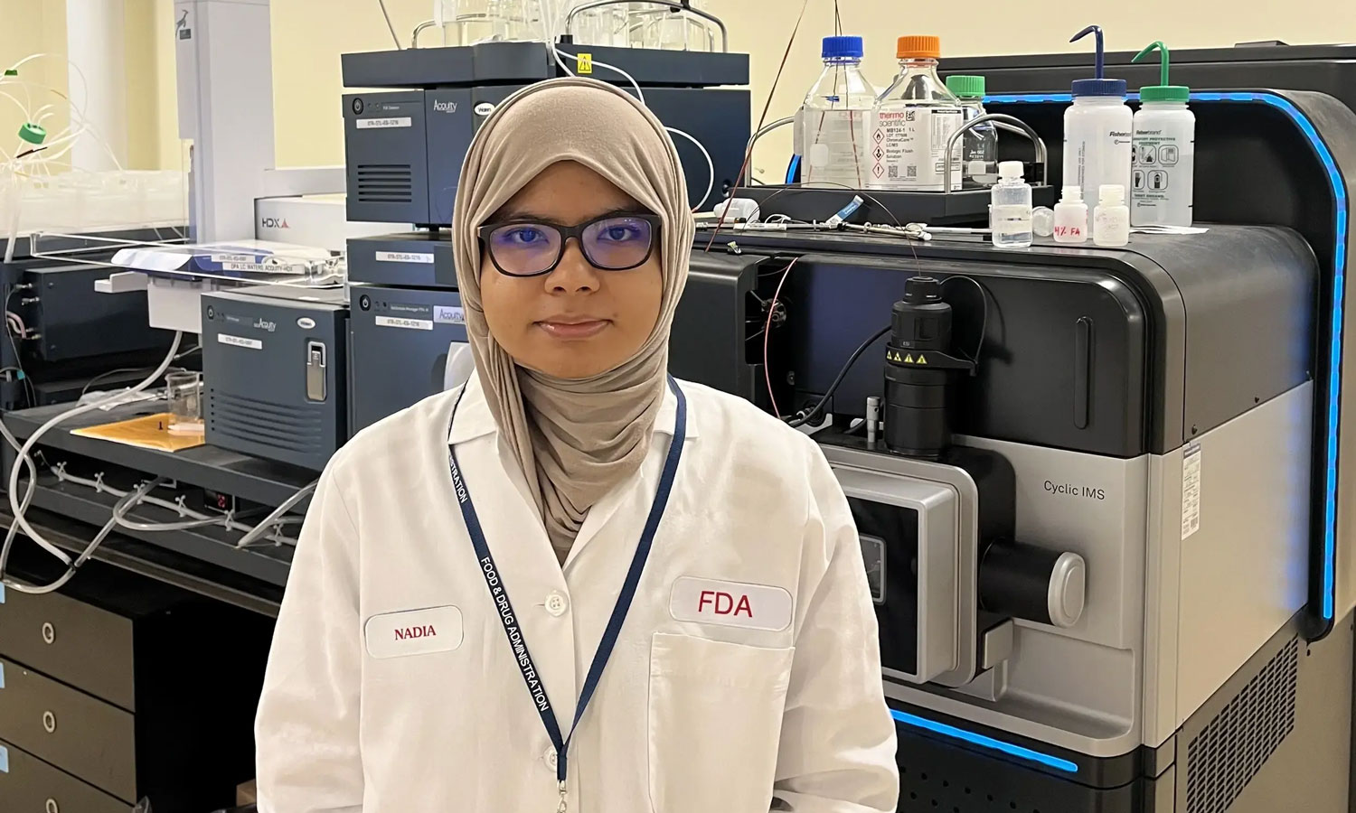 Nadia Tasnim Ahmed, a native of Bangladesh, hopes to work as an analytical scientist in the pharmaceutical industry. (Contributed photo)