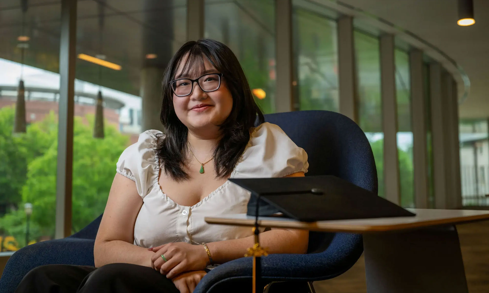 As she became more involved in research at VCU, Jessica Nguyen, a biomedical engineering major, says, “I found that I genuinely loved the process of asking questions, working through challenges and contributing to something larger than myself.”