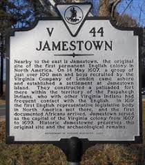Jamestown - Virginia Historical Markers on Waymarking.com