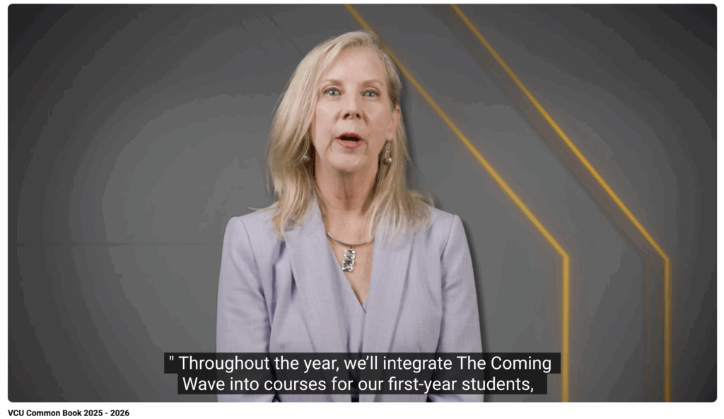 screenshot of video showing closed captions