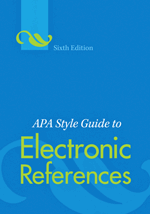 APA Style Guide to Electronic References