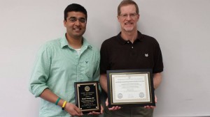 Kunal Saxena (left) and Norman Carroll