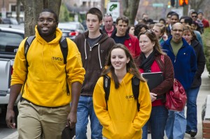 Campus tour