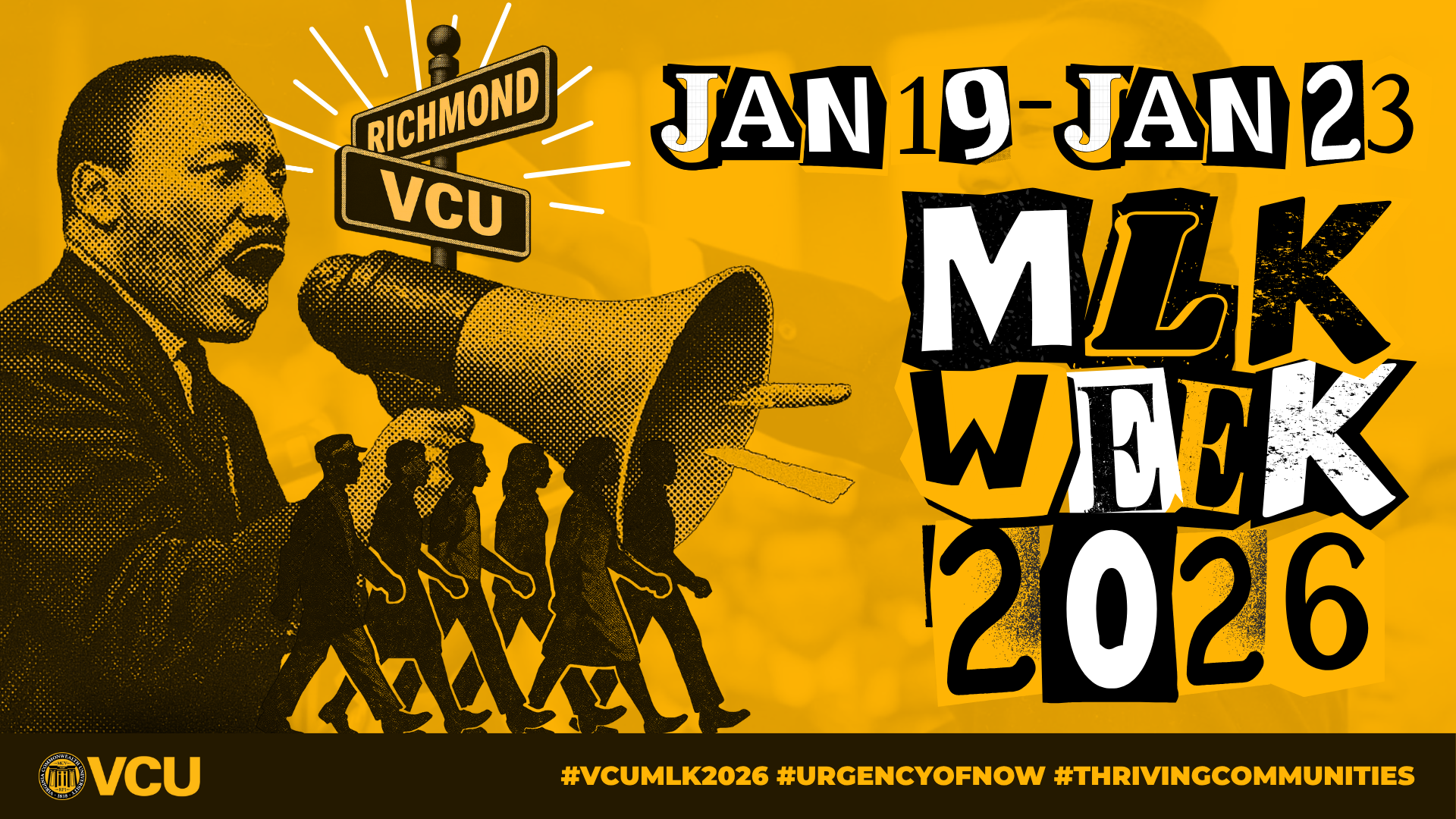 MLK week January 19-23, 2026