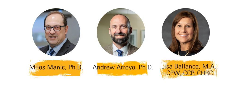 Milos Manic, Andrew Arroyo, Lisa Ballance