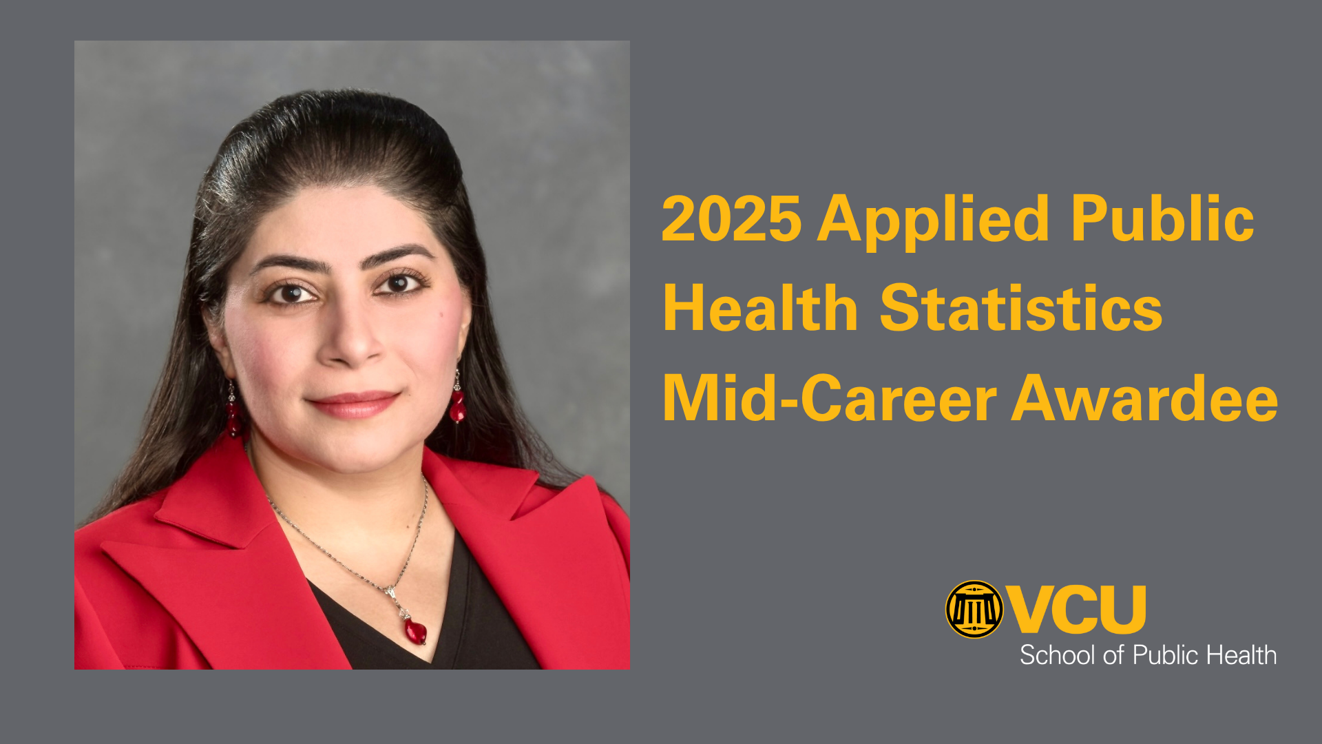 2025 APHS Mid-Career Awardee - Niloofar Ramezani