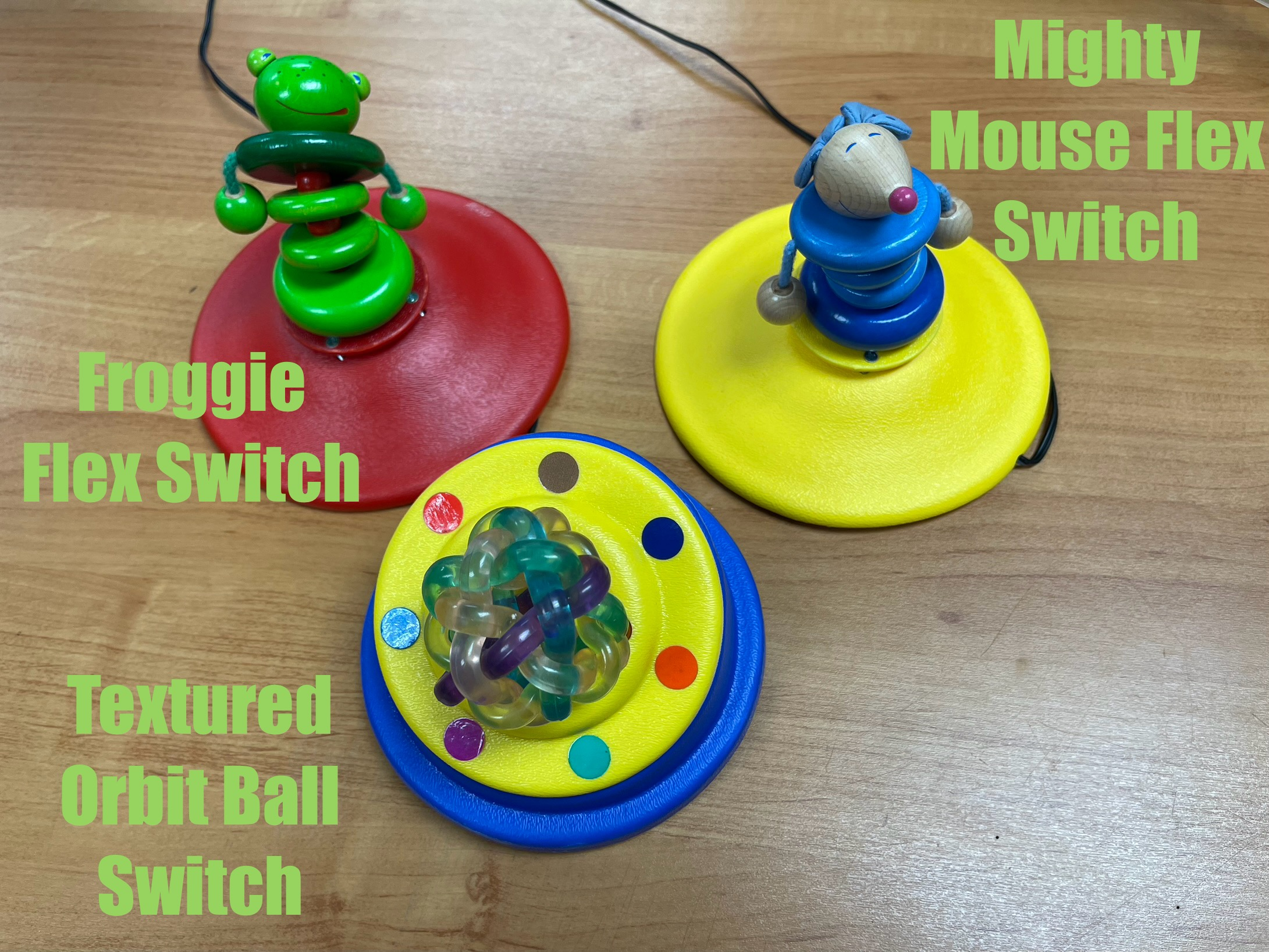Image of Froogie Switch, Mini mouse switch and textured orbit ball switch