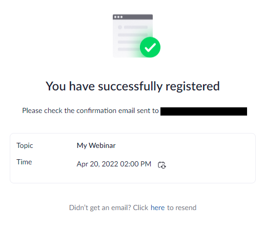 Changes to Meeting “Registration” feature – The VCU Zoom Blog